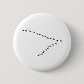 Bildung der Fliegen-Gans-"V" Button (Vorderseite)