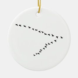 Bildung der Fliegen-Gans-"V" Ornament Aus Metall