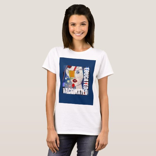 Bildung der Impfung T-Shirt (Vorne ganz)