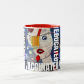 Bildung der Impfung Zweifarbige Tasse (Mittel)