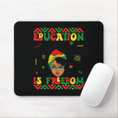 Bildung der schwarzen Geschichte ist Freiheitslehr Mousepad (Mit Mouse)