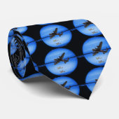 Bildung des blauen Mondes des Mustangs B-24 Krawatte (Gerollt)