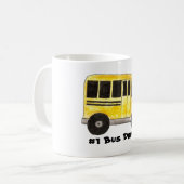 Bildung des Gelben Schulbusfahrers Kaffeetasse (Vorderseite Links)