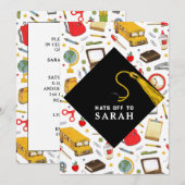 Bildung des Lehrers Einladung (Vorne/Hinten)