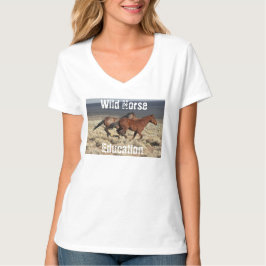 Bildung des Wilden Pferdes T-Shirt