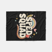Bildung Dream Squad Team Sped Squad Tee Fleecedecke (Vorderseite (Horizontal))