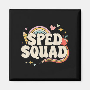 Bildung Dream Squad Team Sped Squad Tee Magnet