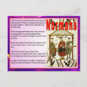 Bildung, Einwanderung, Normannen Postkarte (Vorderseite)