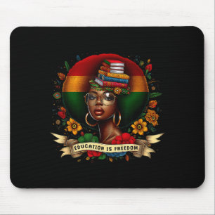 Bildung Freiheit Black History Month Design Mousepad
