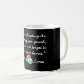 Bildung für unsere Kinder - Tasse des Kaffees (VorderseiteRechts)