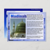 Bildung, Geschichte, Aufstieg des Islam, Madinah Postkarte (Vorne/Hinten)