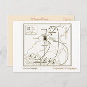 Bildung, Geschichte, Napoleon, Jena-Kampagne Postkarte (Vorne/Hinten)