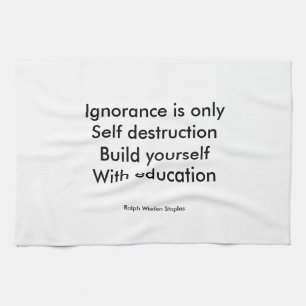 Bildung Geschirrtuch