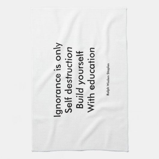 Bildung Geschirrtuch (Vertikal)