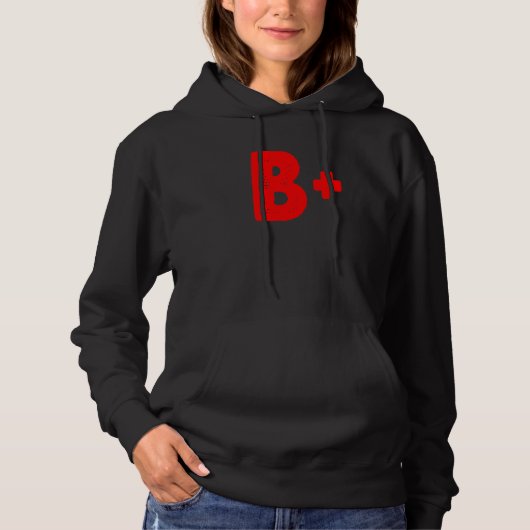 Bildung Grading School Letter B Lehrer Student Hoodie (Vorderseite)