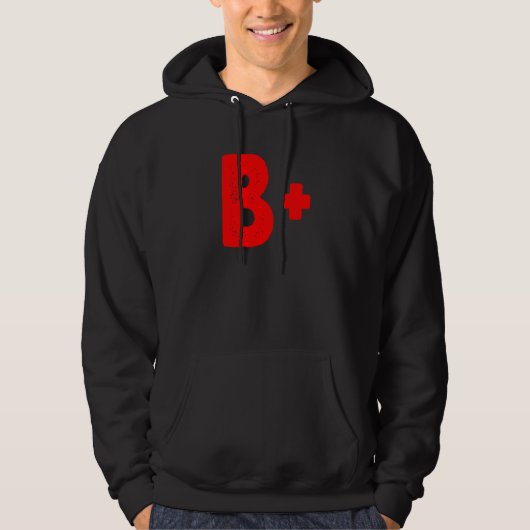 Bildung Grading School Letter B Lehrer Student Hoodie (Vorderseite)