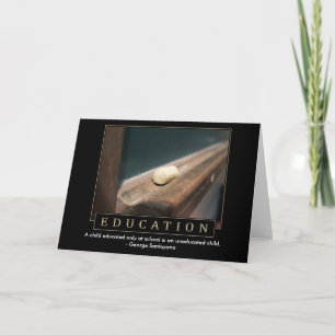 Bildung Grußkarten Karte