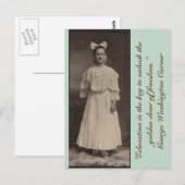 Bildung ist der Schlüssel zum Entsperren der golde Postkarte (Vorne/Hinten)