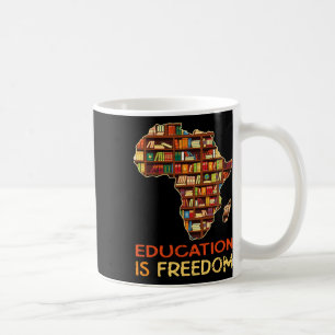 Bildung ist die amerikanische Freiheitsgeschichte Kaffeetasse