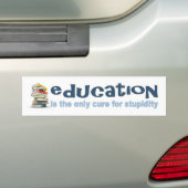 Bildung ist die Heilung Autoaufkleber (Auf Auto)