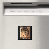 Bildung ist Dom Schwarzer Lehrer Bücher Schwarze G Magnet (In Situ (Geschirrspüler))