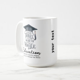 Bildung ist eine neue mächtige Waffe Kaffeetasse