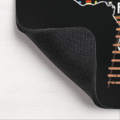 Bildung ist Freiheit Afrikanischer Schwarzer Gesch Mousepad (Ecke)