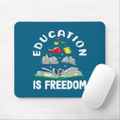 Bildung ist Freiheit Black History Month Mousepad (Mit Mouse)