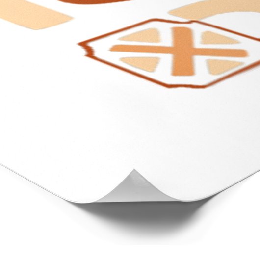 Bildung ist Freiheit Poster (Ecke)