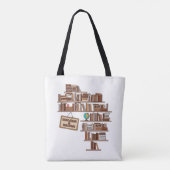 Bildung ist Freiheit Tasche (Rückseite)