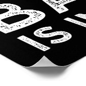 Bildung ist wichtig, aber Backen ist wichtig Poster (Ecke)