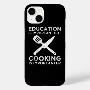 Bildung ist wichtig, aber das Kochen ist wichtig Case-Mate iPhone 14 Hülle