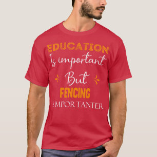 Bildung ist wichtig, aber das Zählen ist wichtig T-Shirt