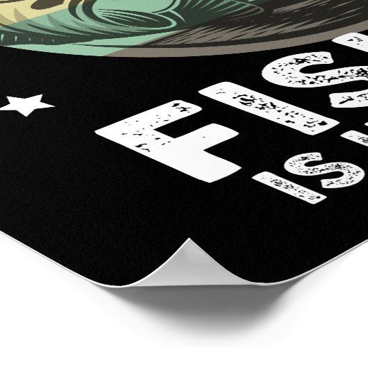 Bildung ist wichtig, aber die Fischerei ist wichti Poster (Ecke)