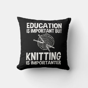 Bildung ist wichtig, aber es ist wichtig, zu nicke kissen