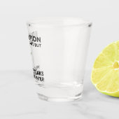 Bildung ist wichtig Mischgetränke wichtig Schnapsglas (Rechts)