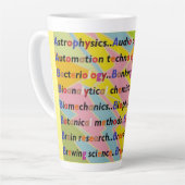 Bildung Learning Design in gemischten Farben Milchtasse (Linke Ecke)