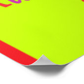 Bildung Learning Design in gemischten Farben Poster (Ecke)