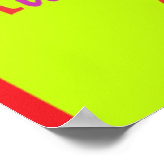 Bildung Learning Design in gemischten Farben Poster (Ecke)