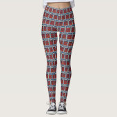 Bildung Lehrer Mathematik Nerd Rechner Leggings (Vorderseite)