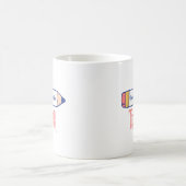 Bildung Lehrer Stift Design Kaffeetasse (Mittel)