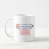 Bildung Lehrer Stift Design Kaffeetasse (Links)