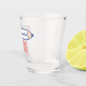 Bildung Lehrer Stift Design Schnapsglas (Rechts)
