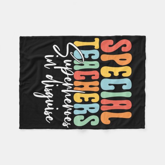 Bildung Lehrer Verhaltensforscher Fleecedecke (Vorderseite (Horizontal))