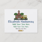 Bildung / Lehrerprofil - Visitenkarte durch SRF (Rückseite)