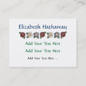 Bildung / Lehrerprofil - Visitenkarte durch SRF (Rückseite)