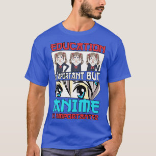 Bildung Merch Girl Cosplay Otaku Geschenk T-Shirt