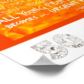 Bildung mit der Welt im Geiste - PZ50-Poster Poster (Ecke)