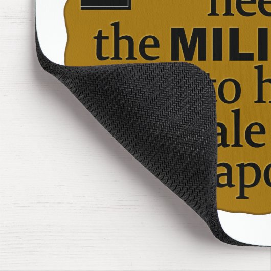 Bildung Mousepad (Ecke)
