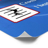 Bildung, Musik, Notation Poster (Ecke)